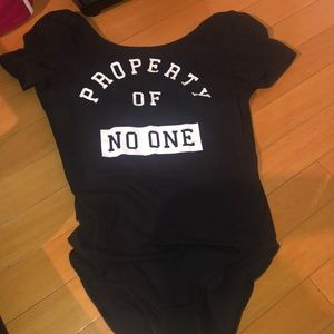 Off the shoulder bodysuit